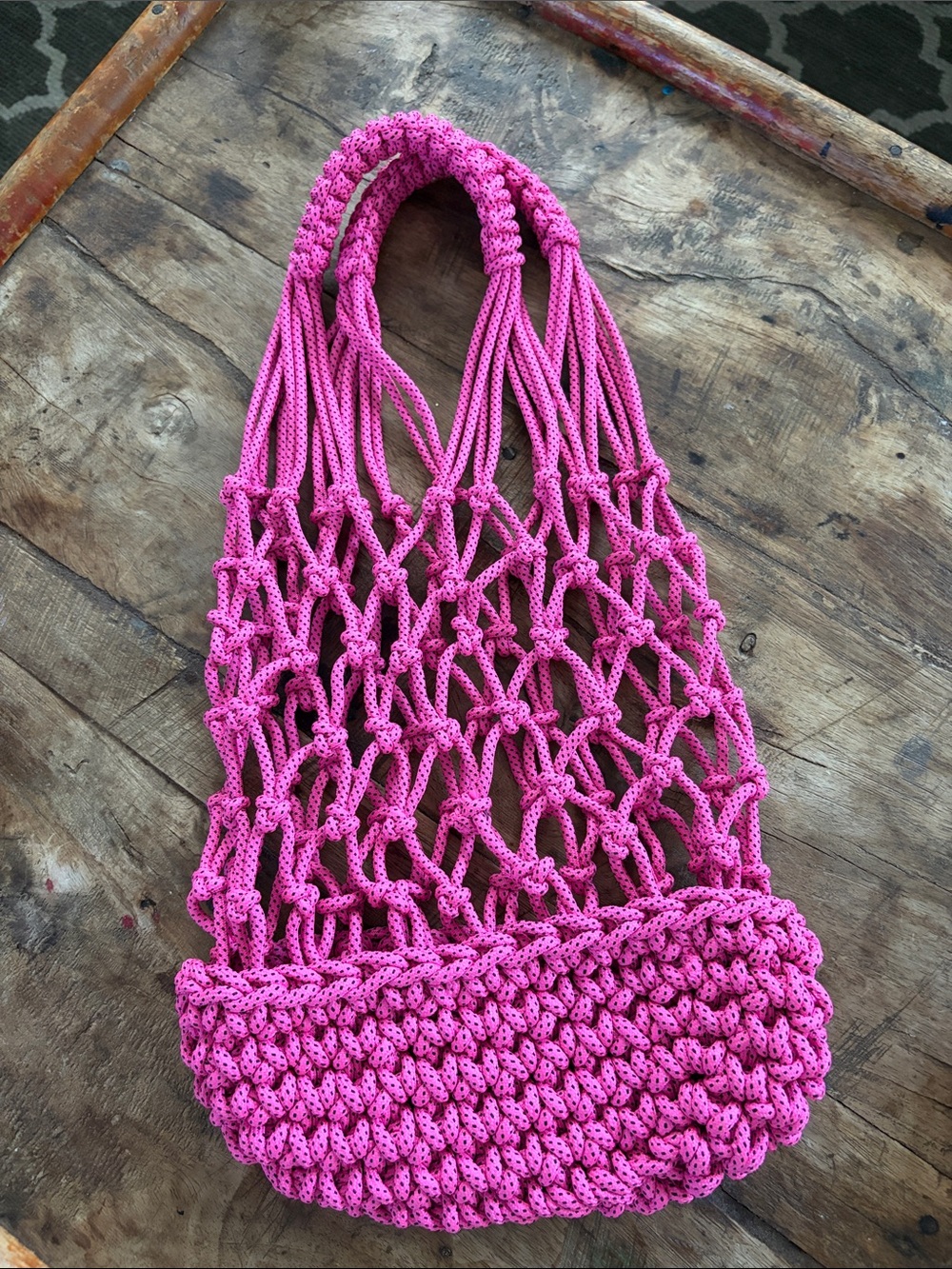French Connection Jasmine Braided Tote Bag